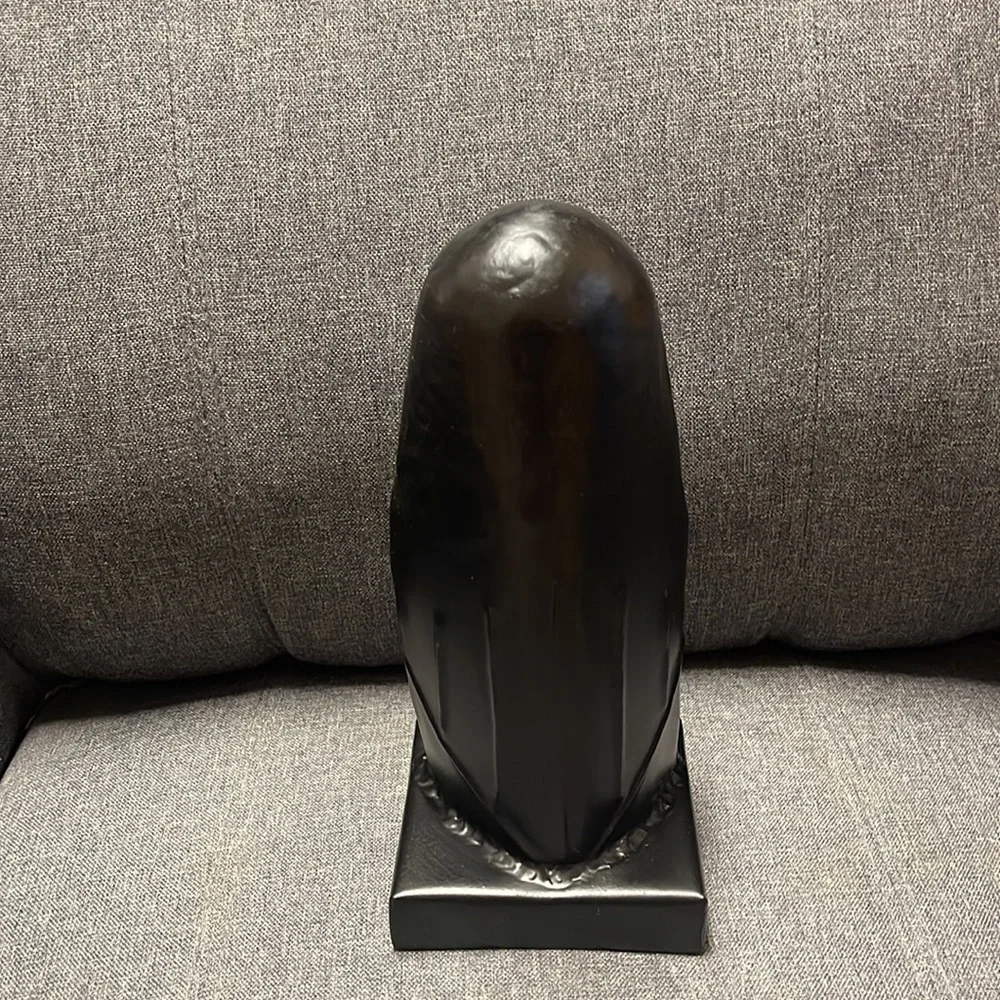 West Elm Black Metal Owl Statue